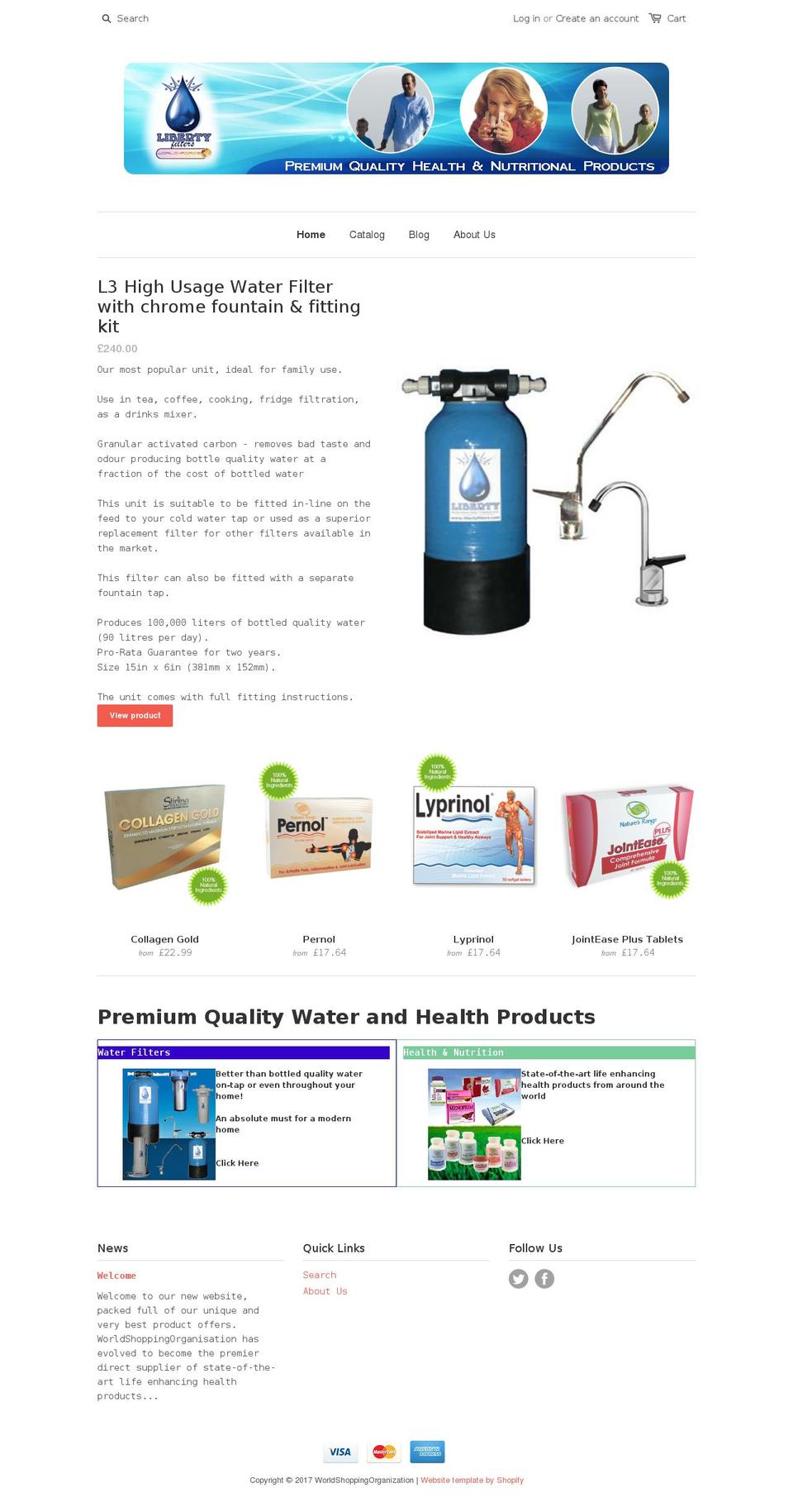 healthwholesalers.net shopify website screenshot