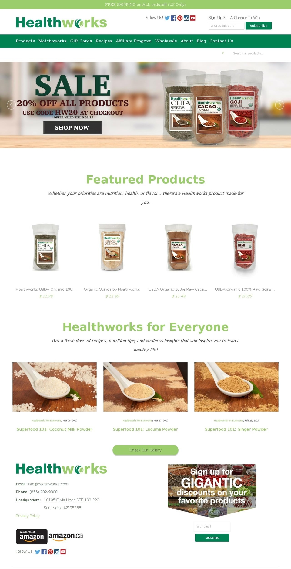 Foodly-shopify-theme-v--- Shopify theme site example healthworks.com