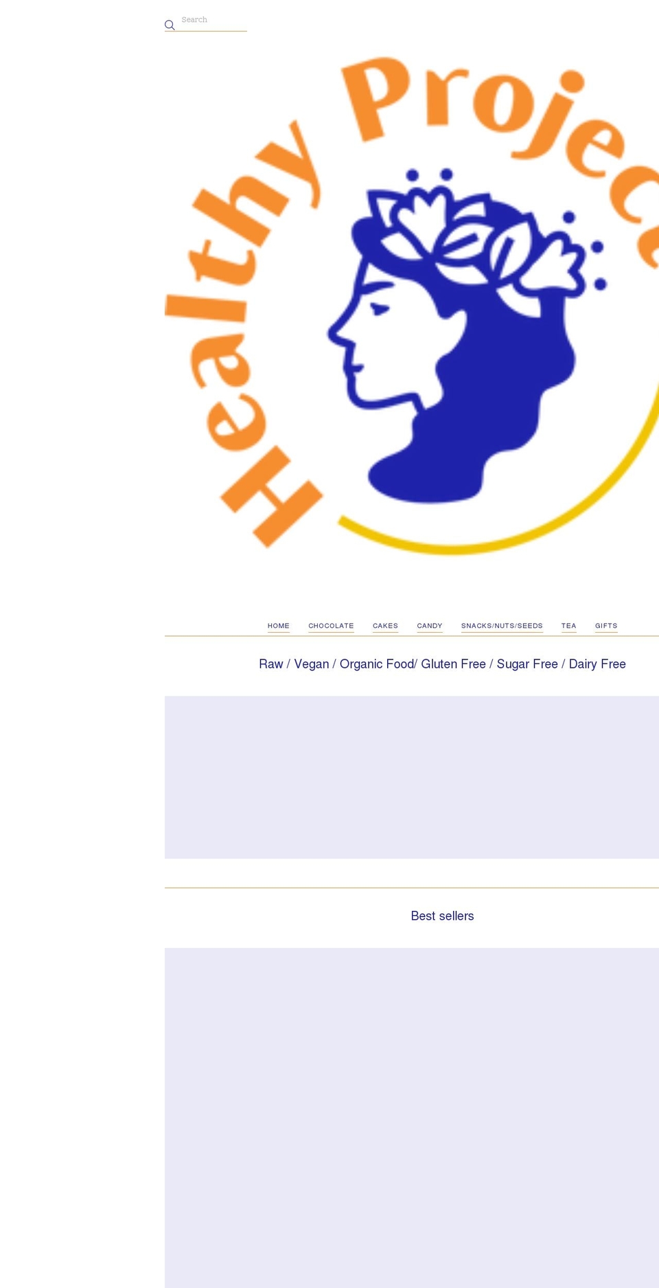 healthy-project.com shopify website screenshot