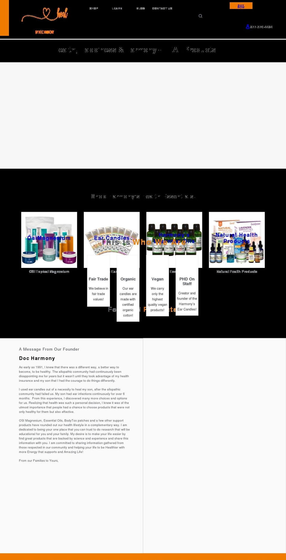 healthyenergyamazinglife.com shopify website screenshot
