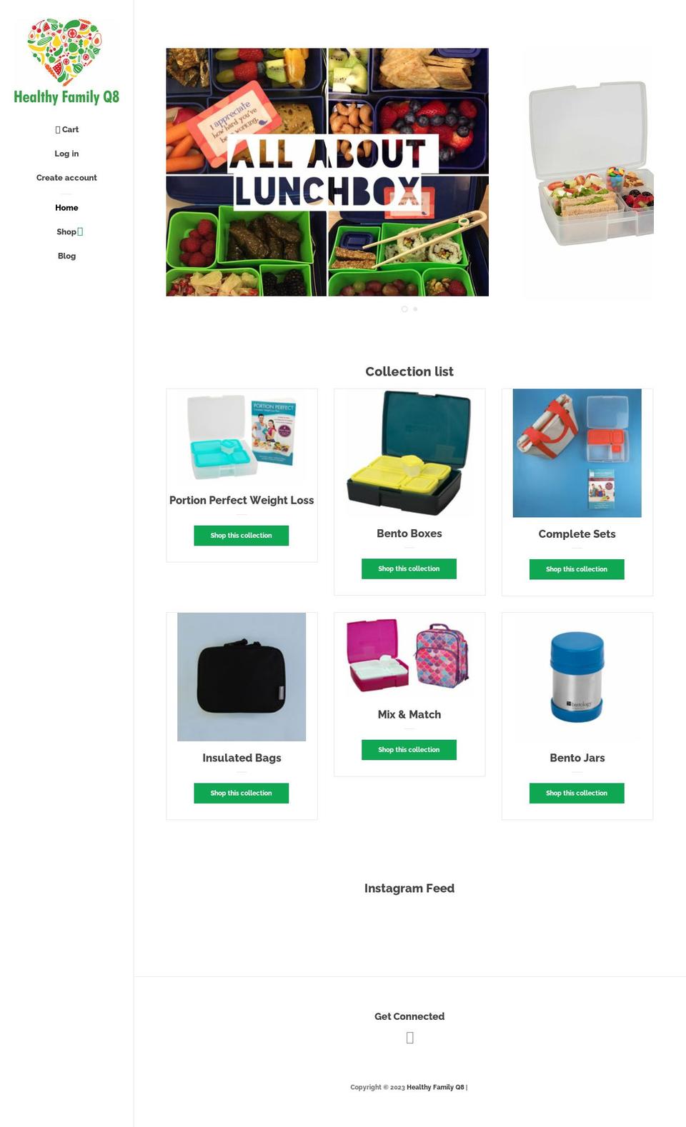healthyfamilyq8.com — Shopify storefront screenshot