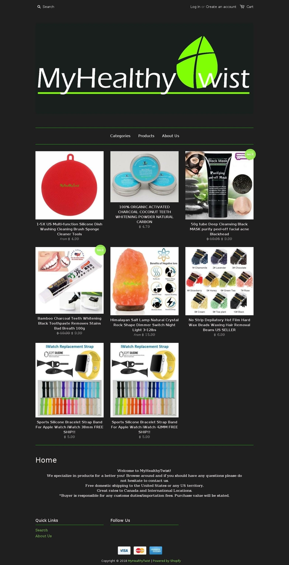 healthystyles4less.com — Shopify storefront screenshot