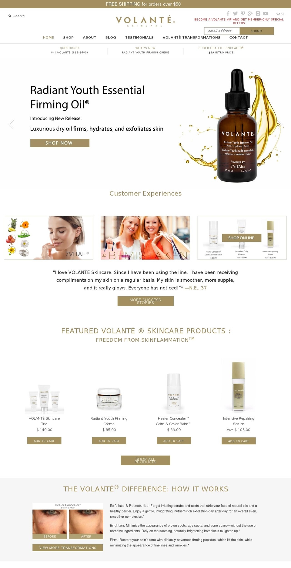 healtoreveal.net shopify website screenshot