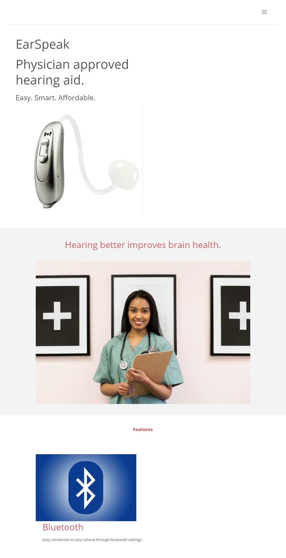 hearingaidcatalog.com — Shopify storefront screenshot
