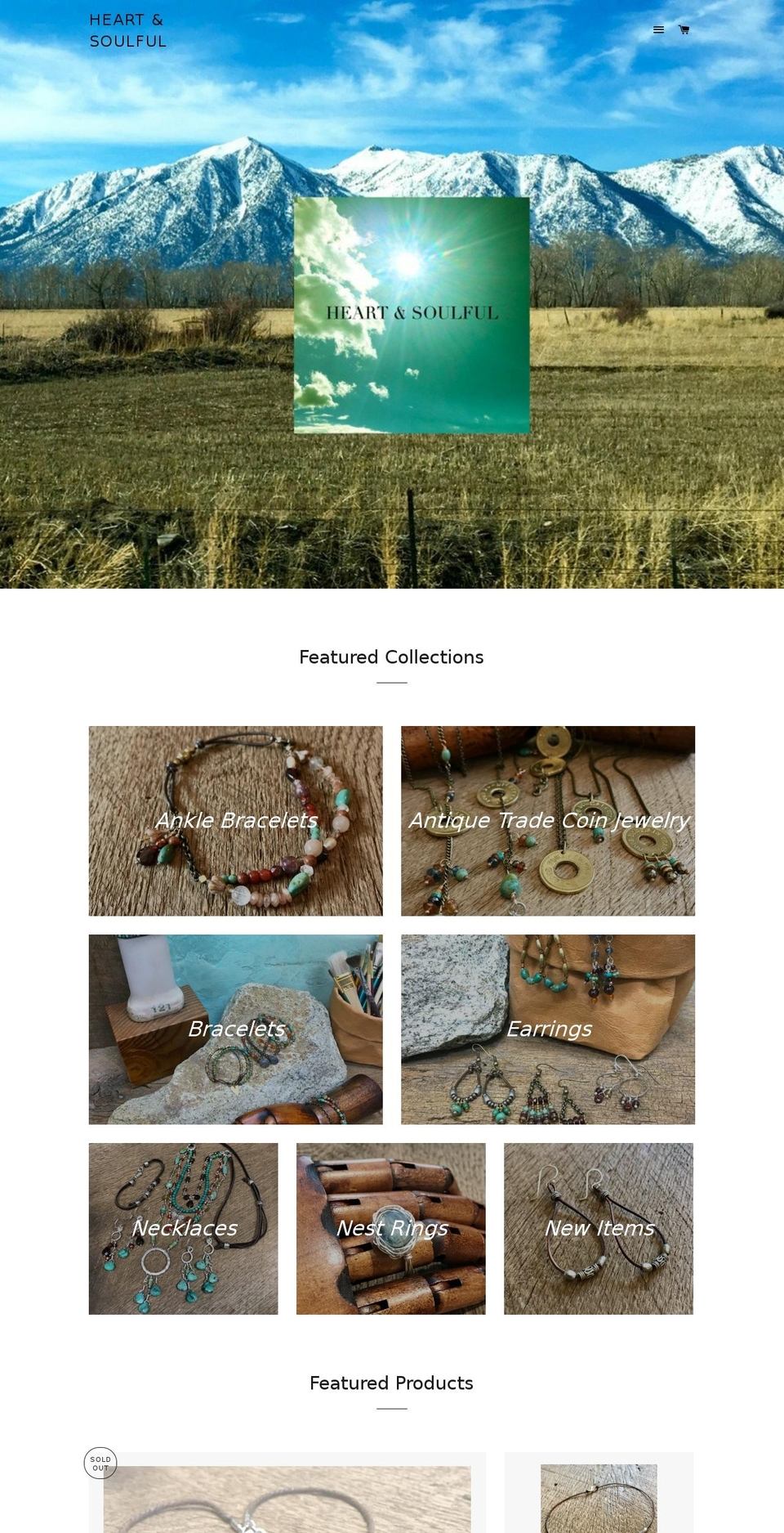 heartandsoulfuldesign.com — Shopify storefront screenshot