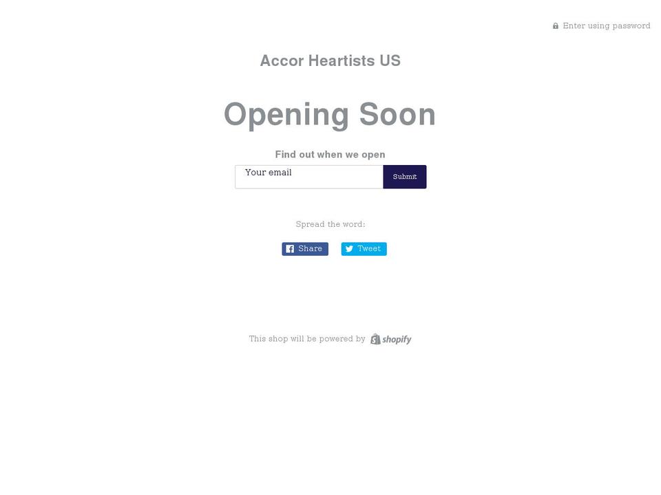 heartiststore.com shopify website screenshot