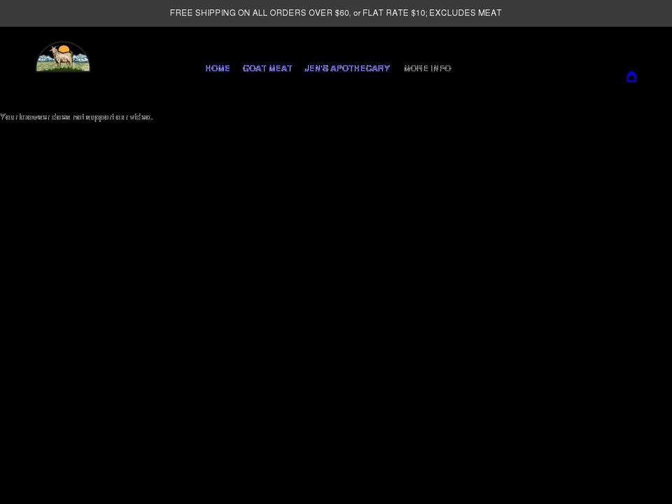 heartlandgoats.com shopify website screenshot