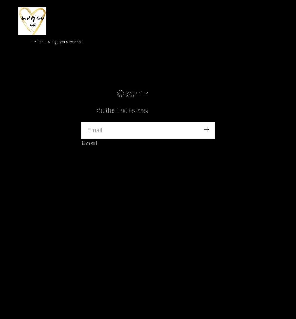 heartofgoldgifts.com — Shopify storefront screenshot