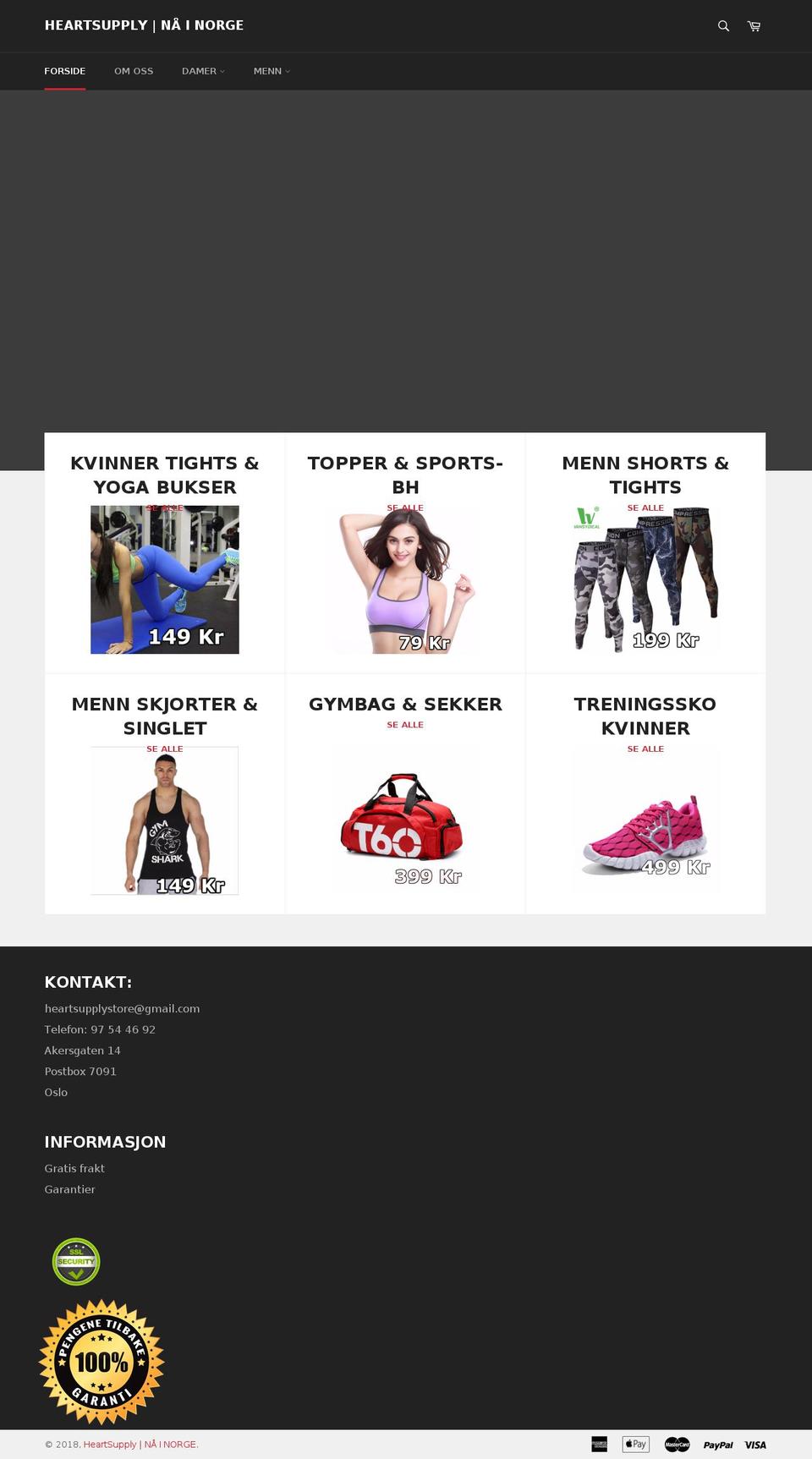 heartsupply.net shopify website screenshot