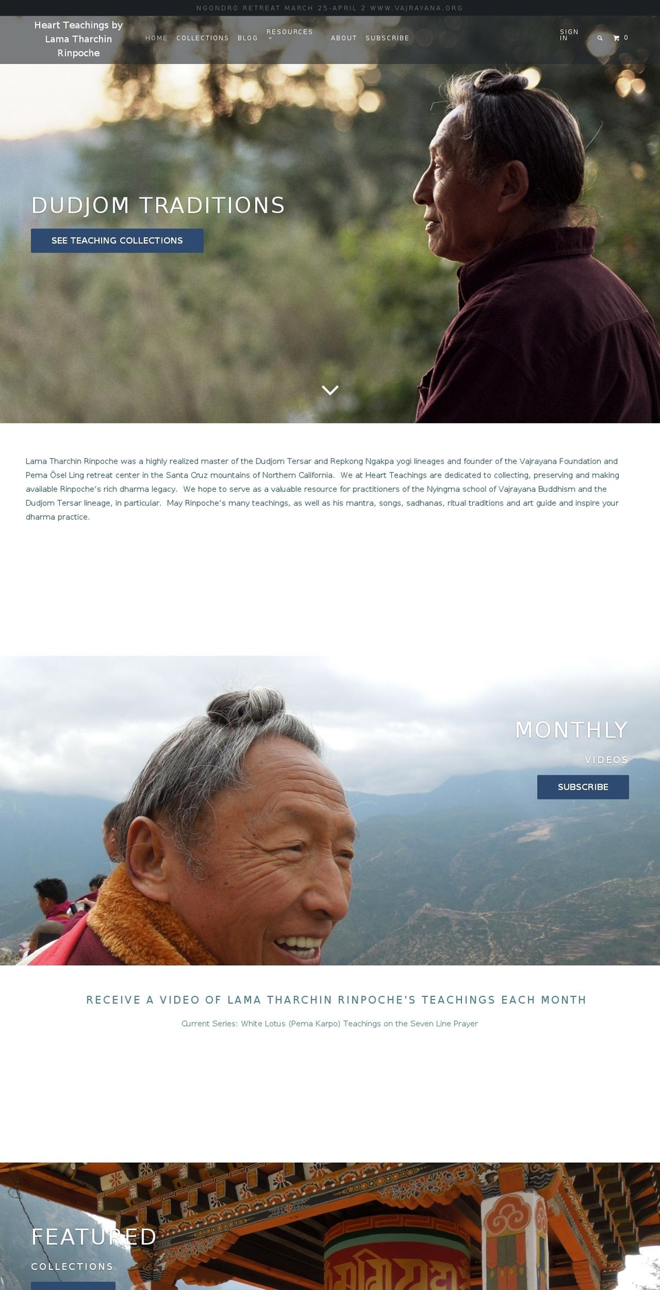 heartteachings.com shopify website screenshot