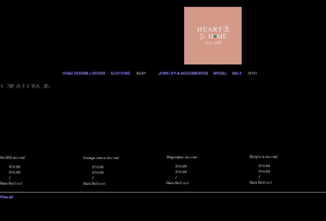hearttohome.shop shopify website screenshot