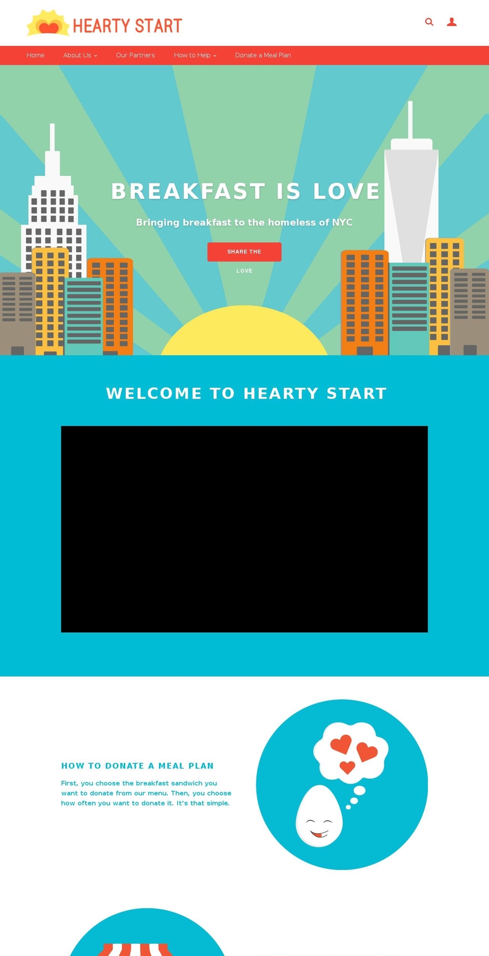heartystart.org shopify website screenshot