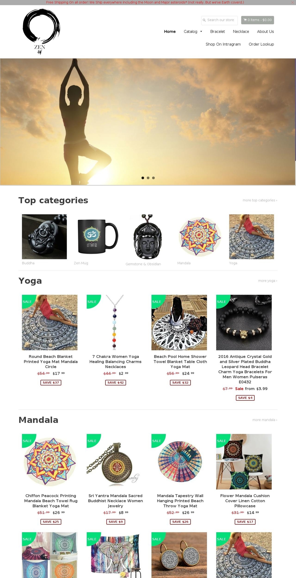 heartyzen.com shopify website screenshot