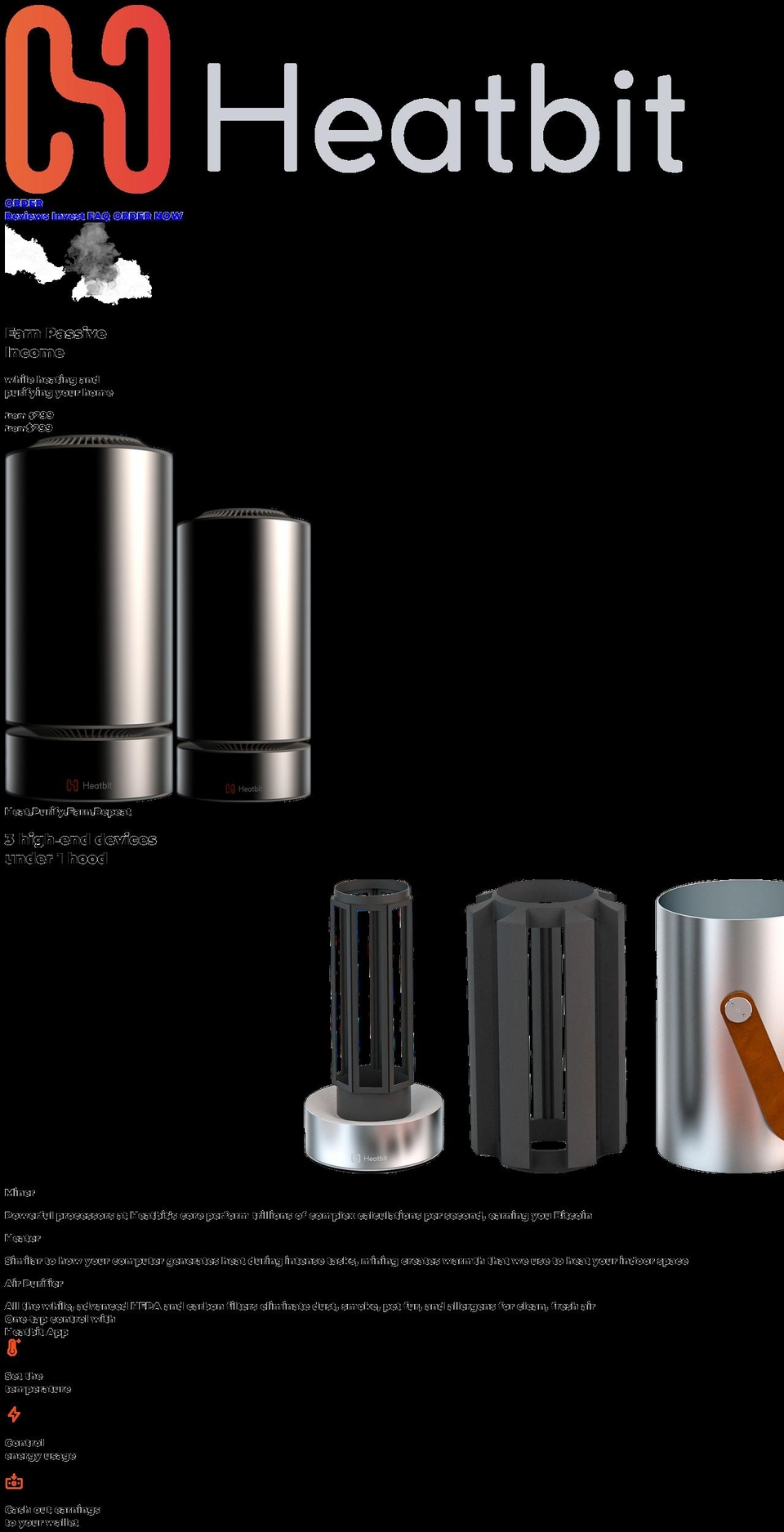 heatbit.com shopify website screenshot