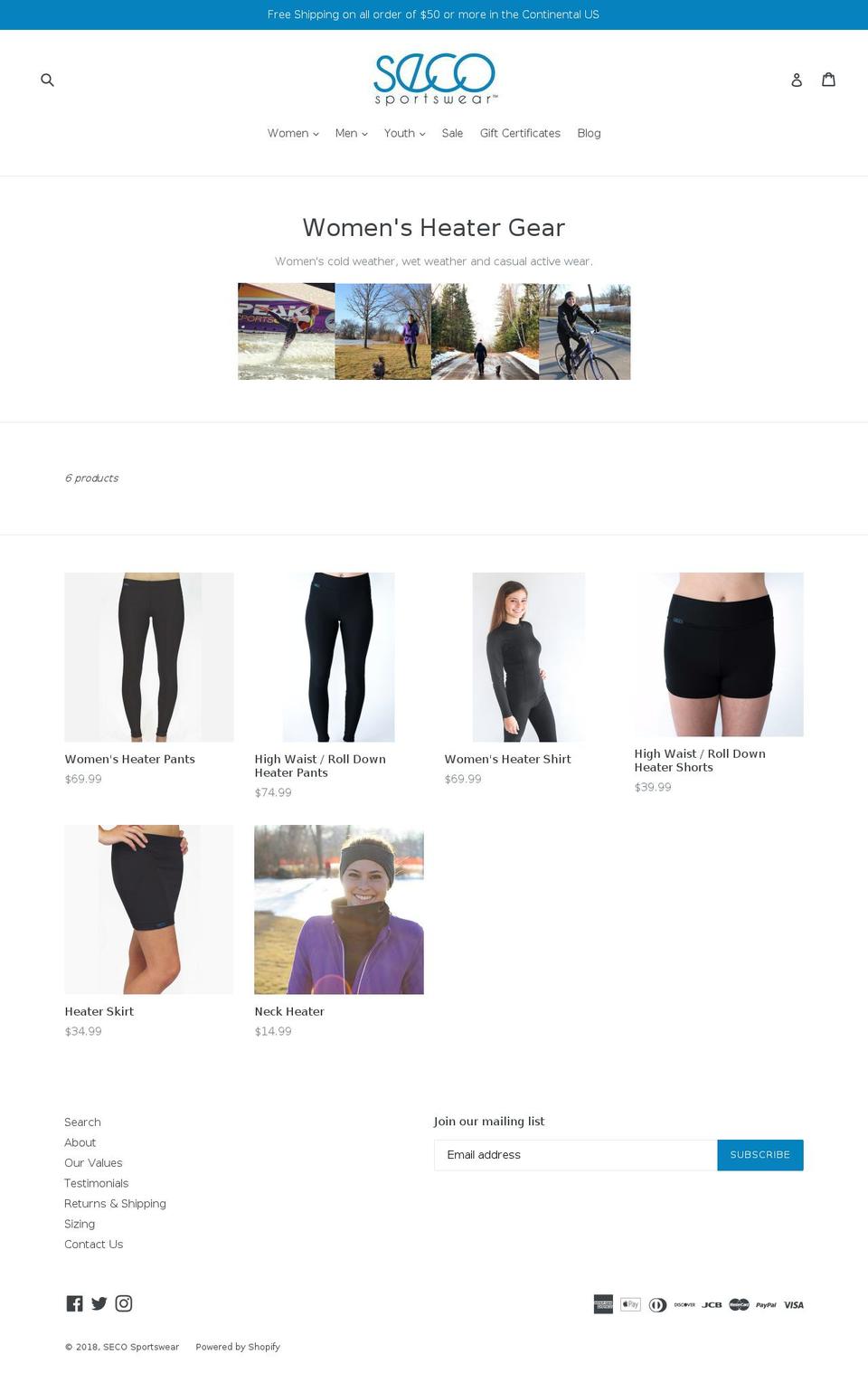 heatershirts.com — Shopify storefront screenshot