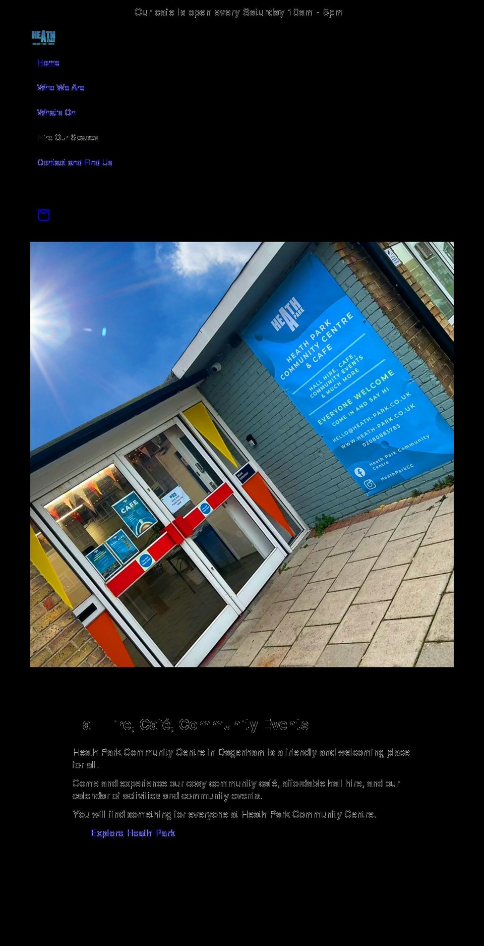 heath-park.co.uk shopify website screenshot