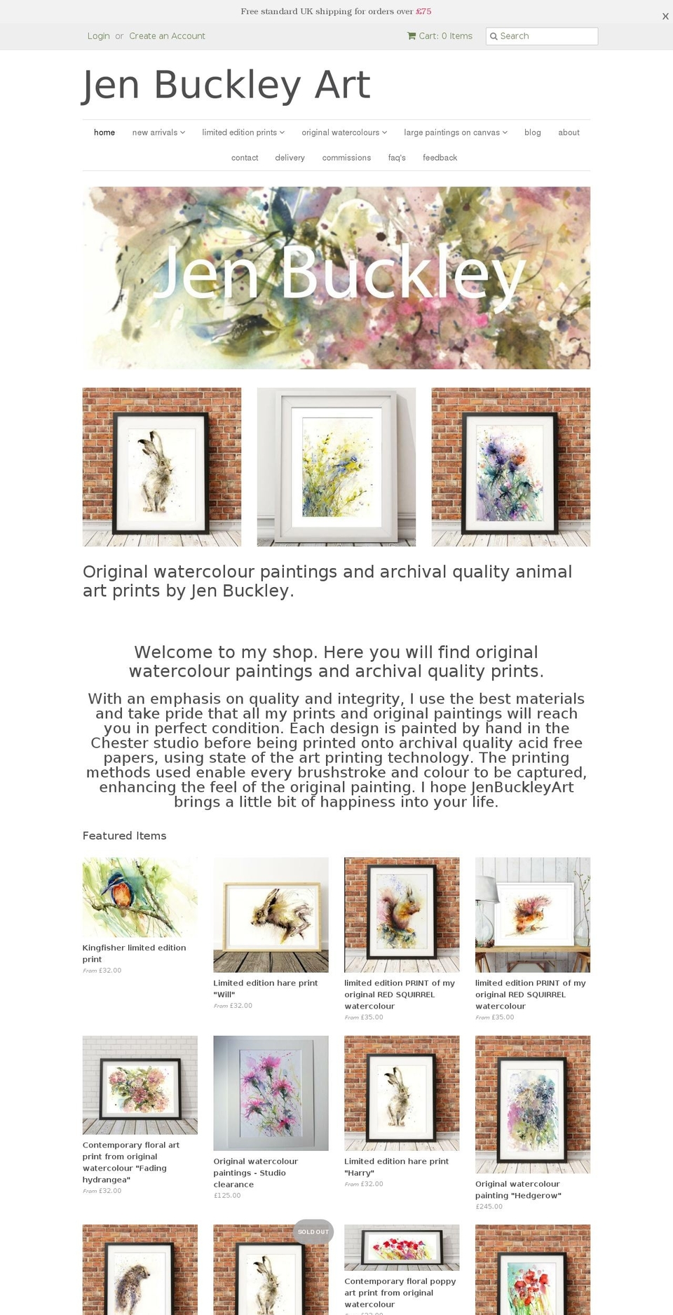 heathcotedesigns.com — Shopify storefront screenshot