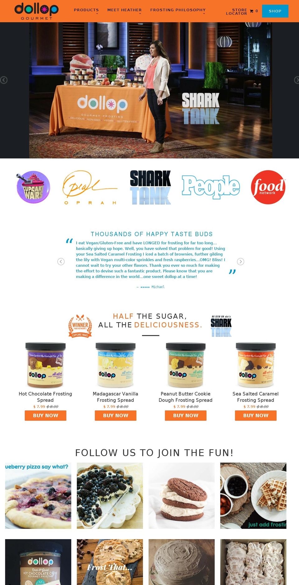heather-saffer.com shopify website screenshot