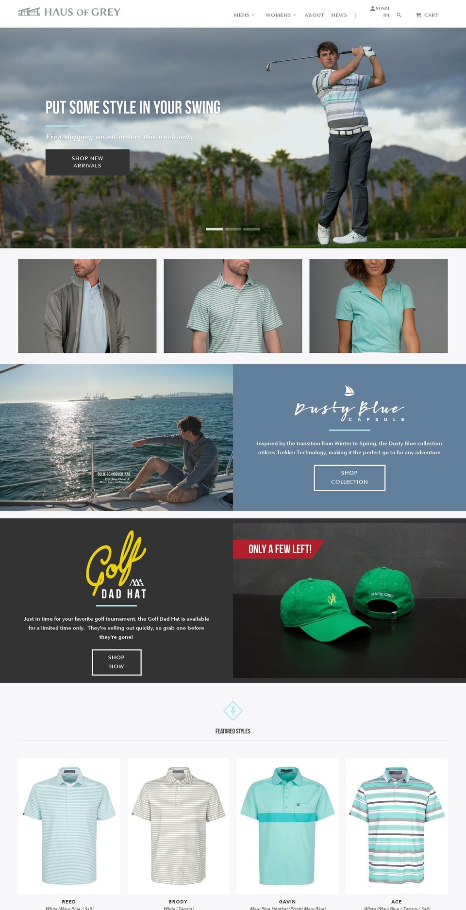 heathergrey.com shopify website screenshot