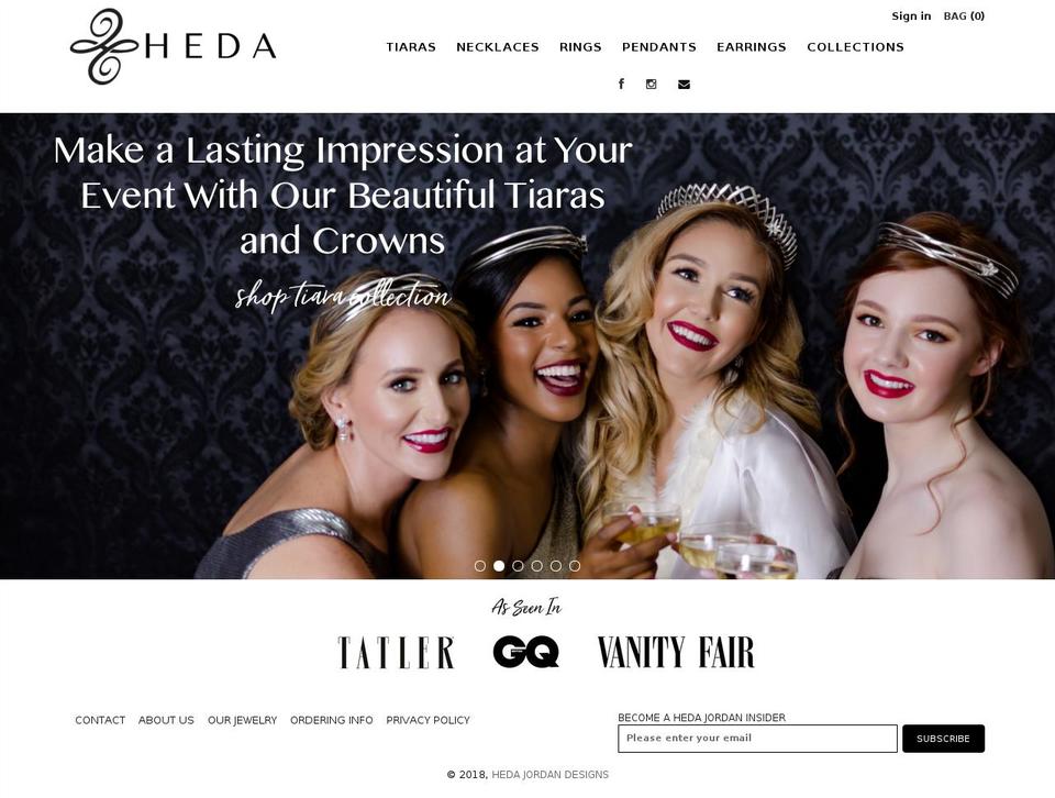 heatherjordandesigns.com — Shopify storefront screenshot