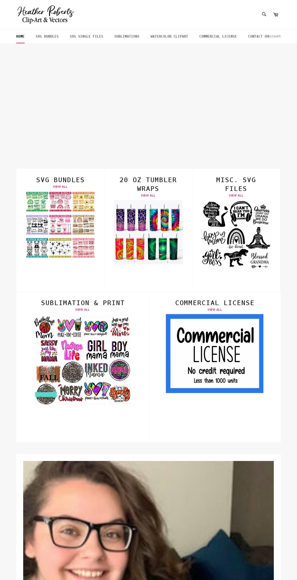 heatherrobertsart.com shopify website screenshot