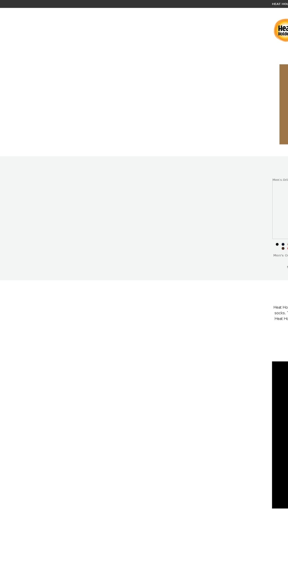 heatholders.ca shopify website screenshot
