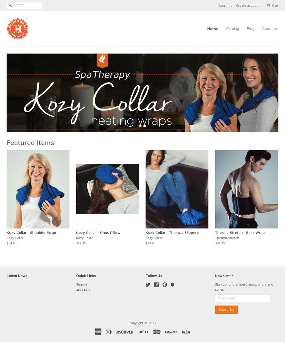 heatingpadstore.com shopify website screenshot