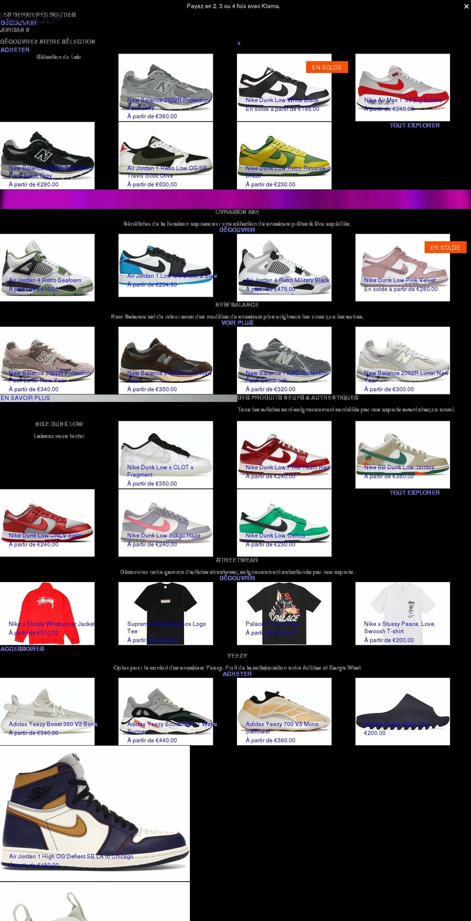 heatlab-paris.com shopify website screenshot