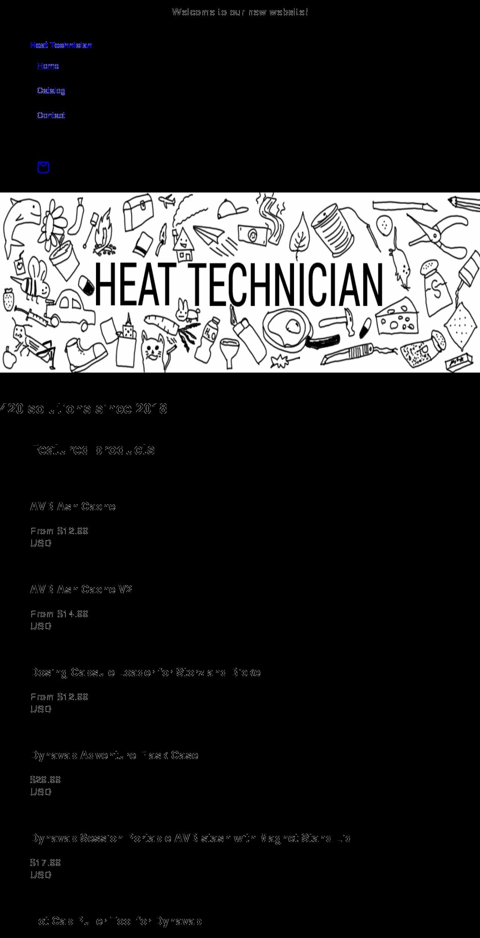 heattechnician.com shopify website screenshot
