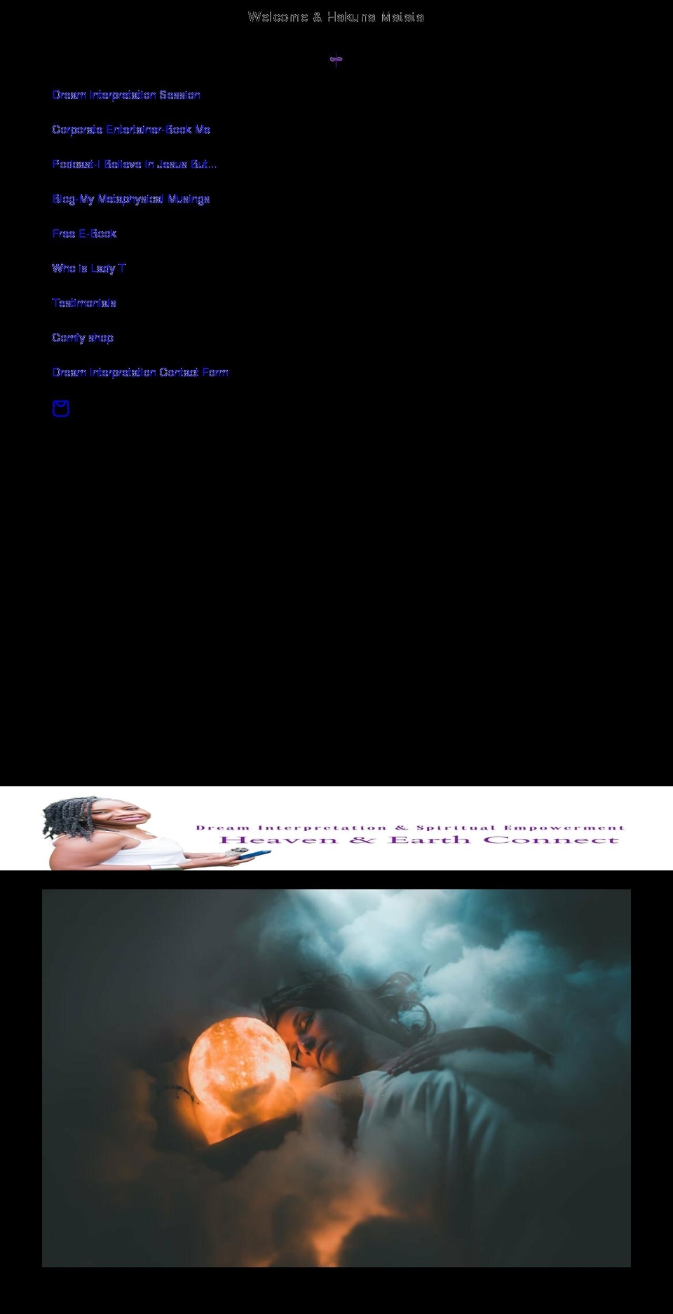 heavenandearthconnect.com shopify website screenshot