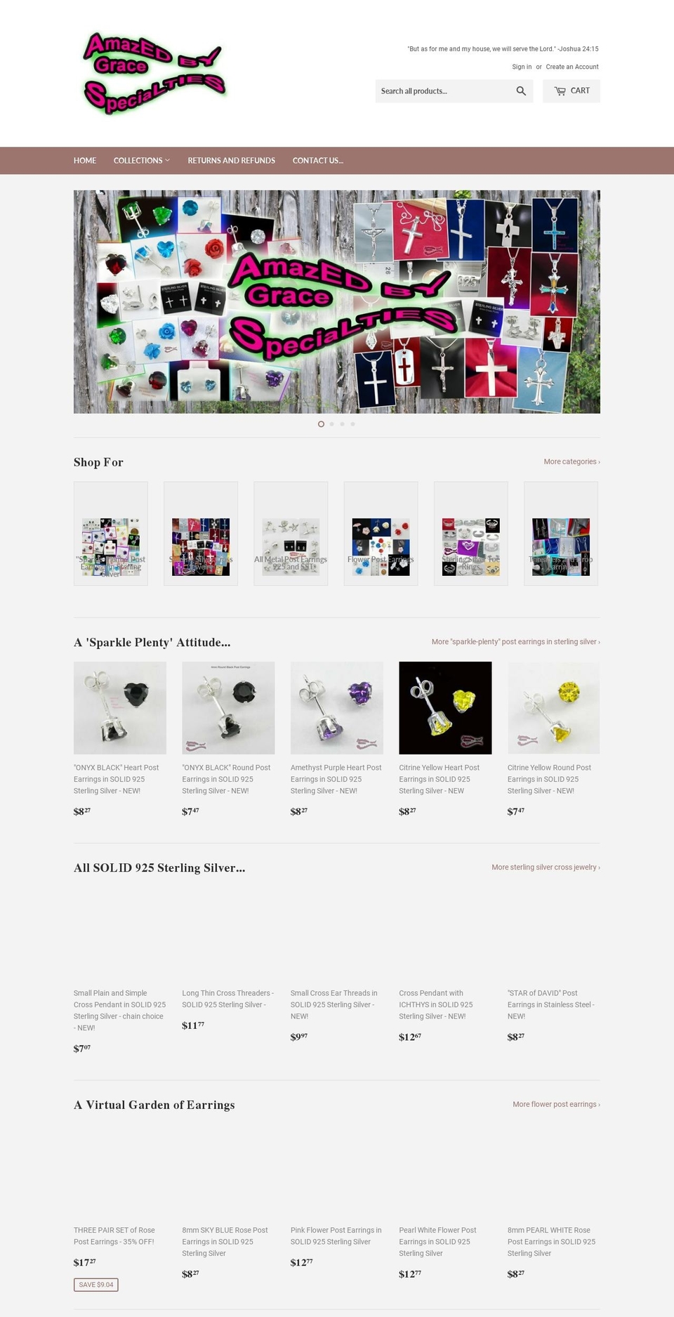 heavenly-bling.com — Shopify storefront screenshot
