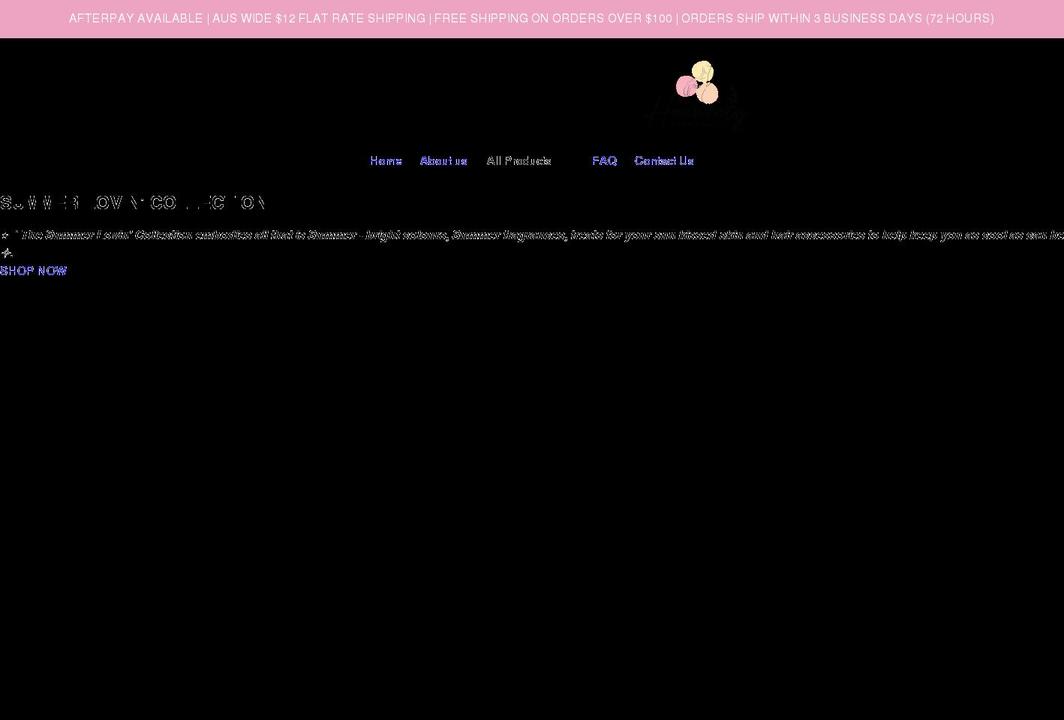 heavenlybathtreats.com shopify website screenshot