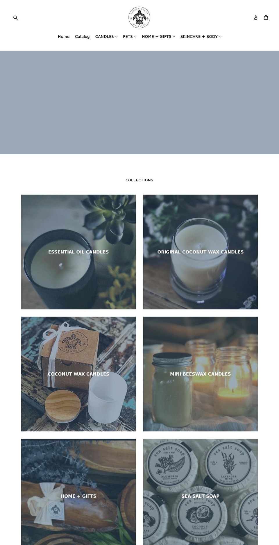 heavenscentwellness.com — Shopify storefront screenshot