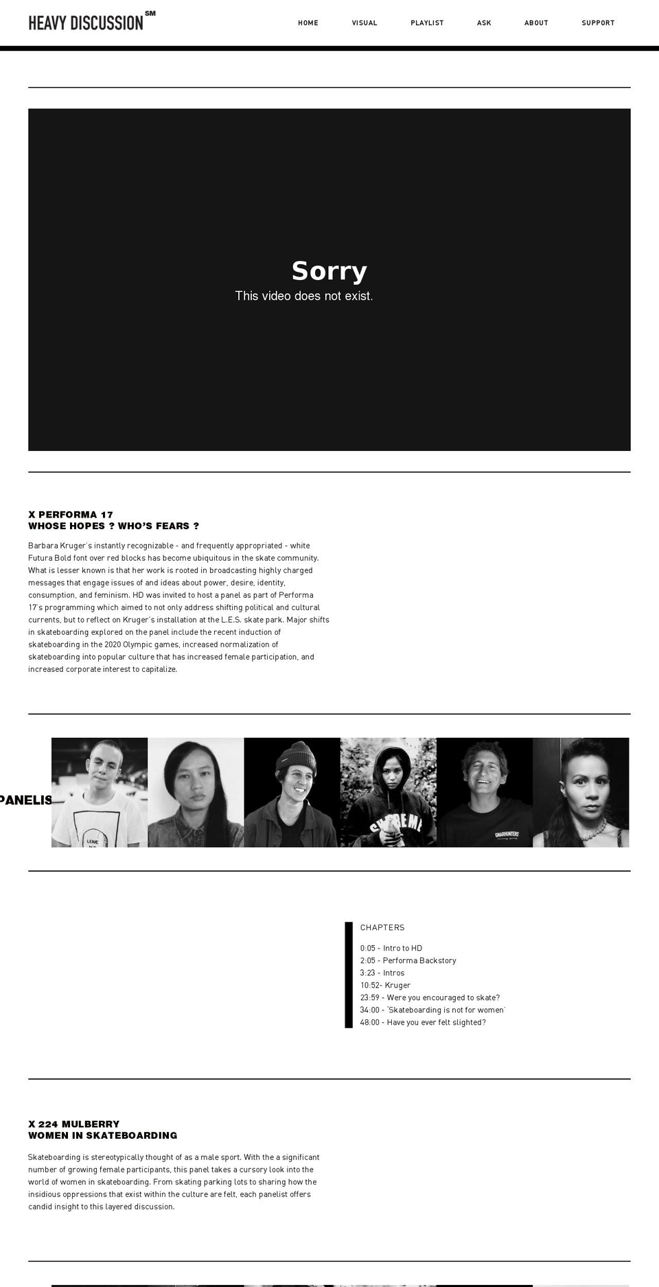 heavydiscussion.com — Shopify storefront screenshot