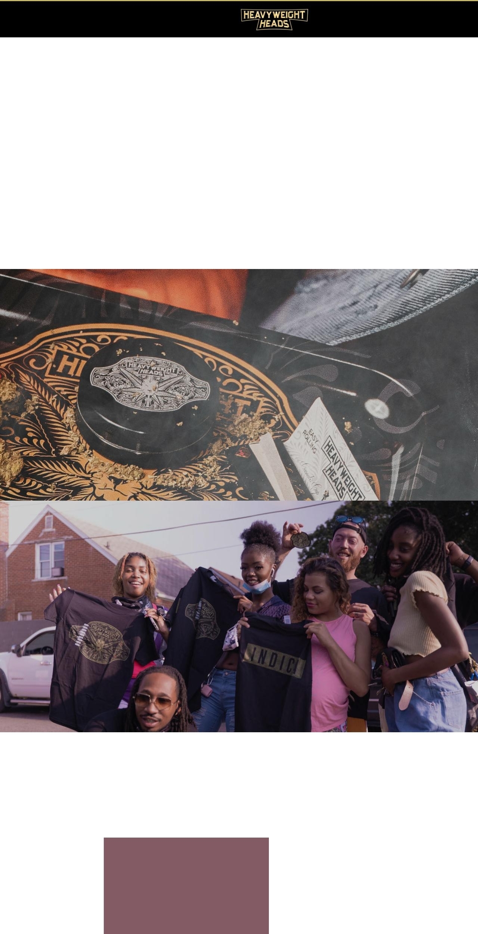 heavyweightheads.shop shopify website screenshot