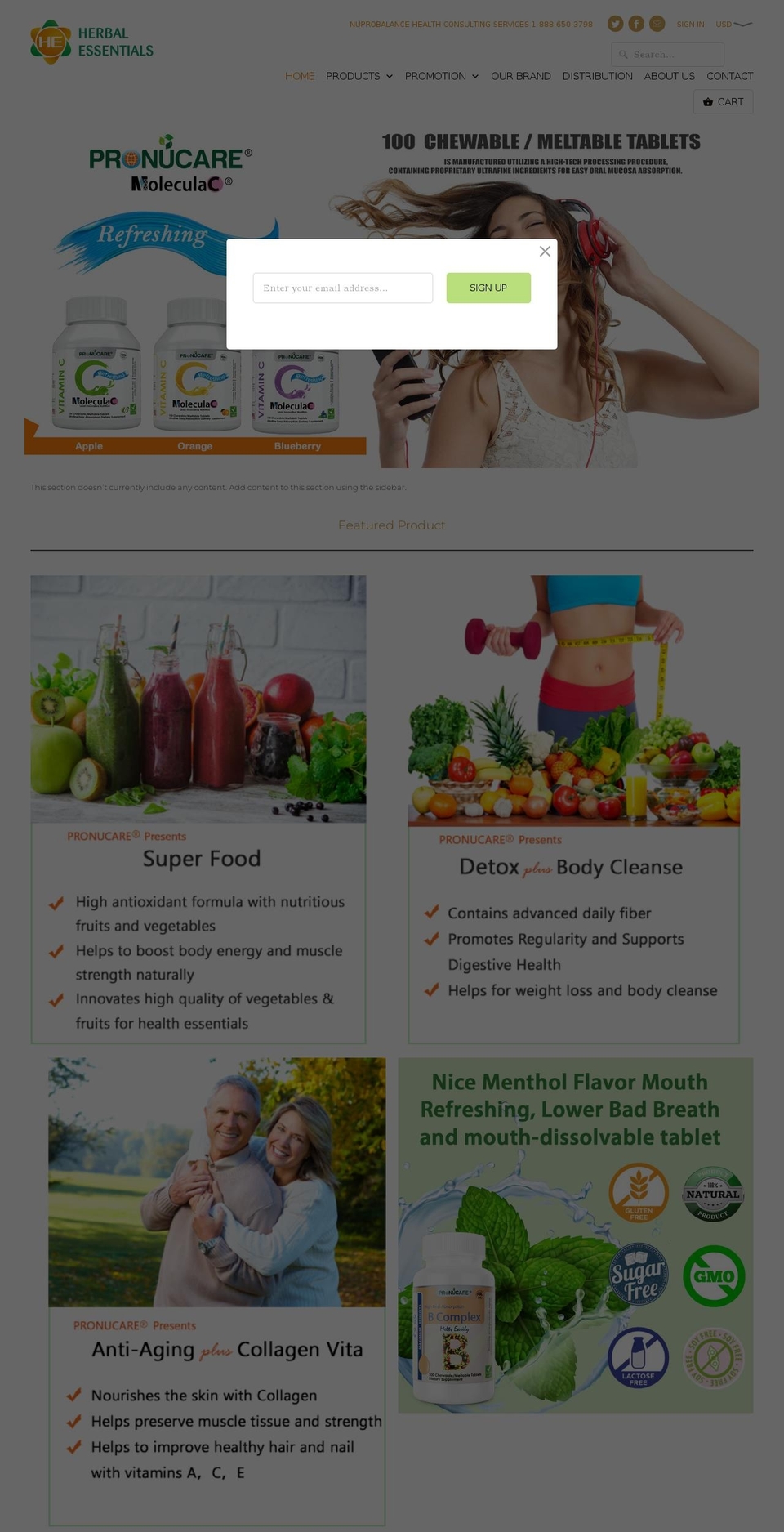 hebaoyi-usa.com — Shopify storefront screenshot