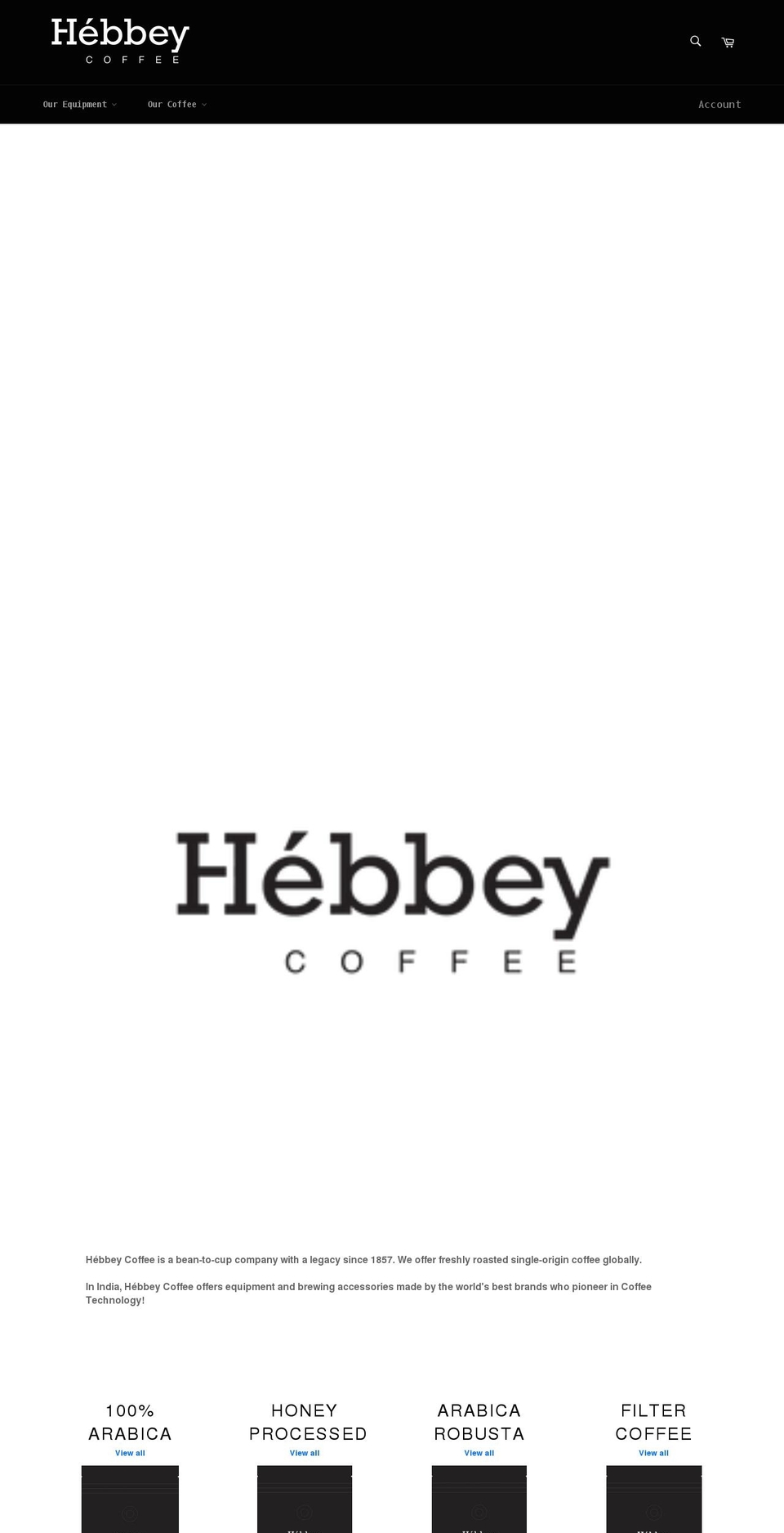 hebbey.com shopify website screenshot