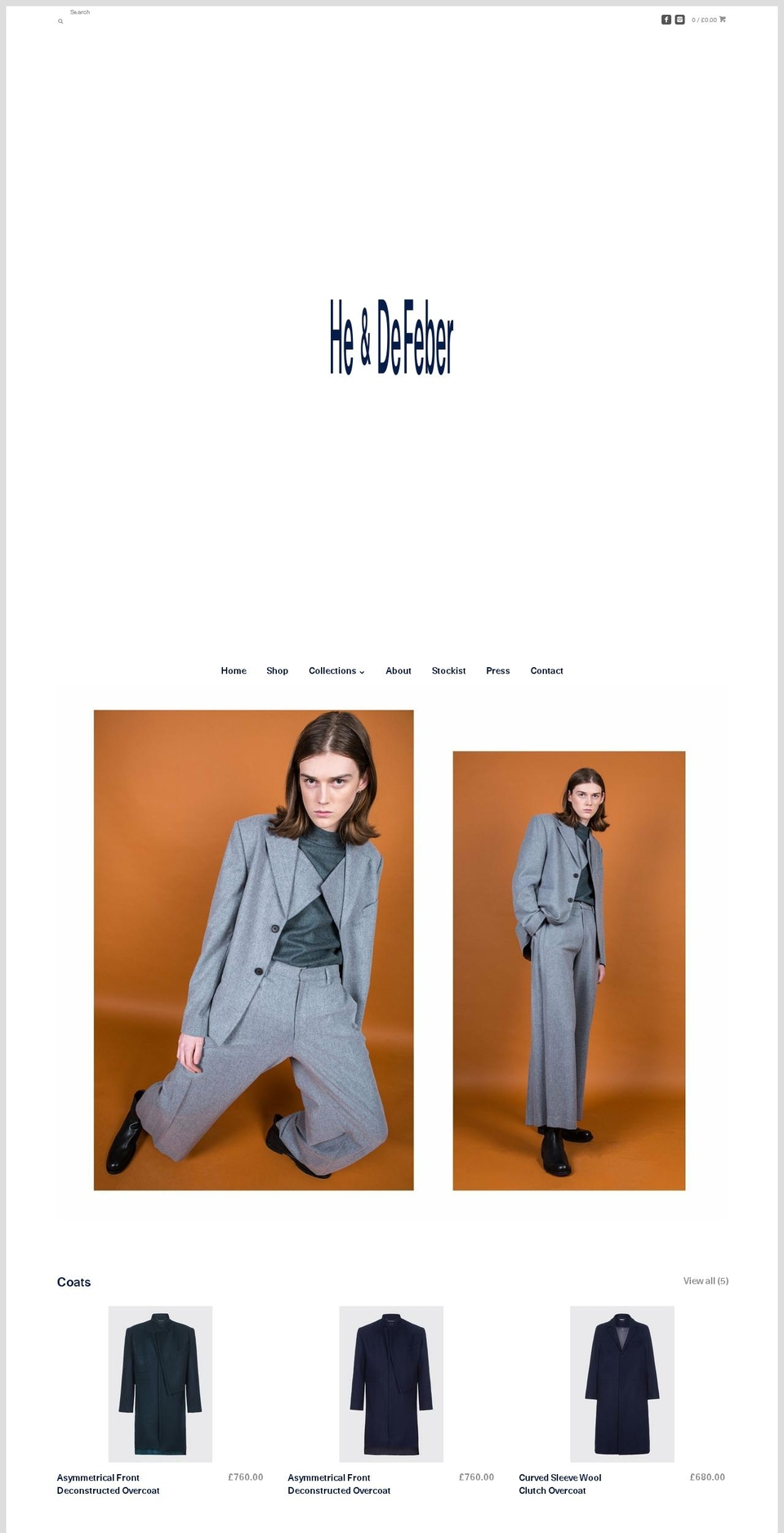 hedefeber.com — Shopify storefront screenshot