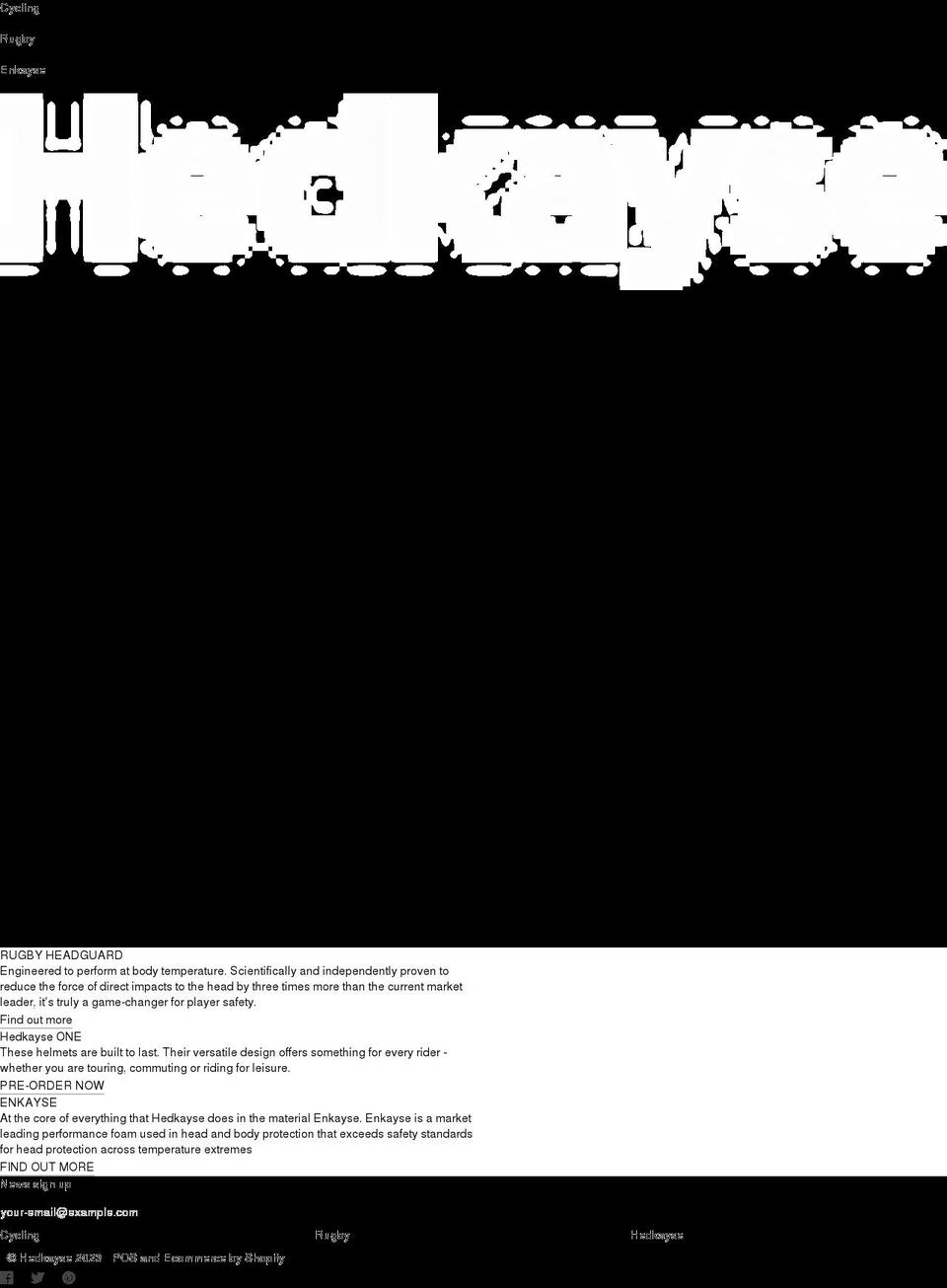 hedkayse.com — Shopify storefront screenshot