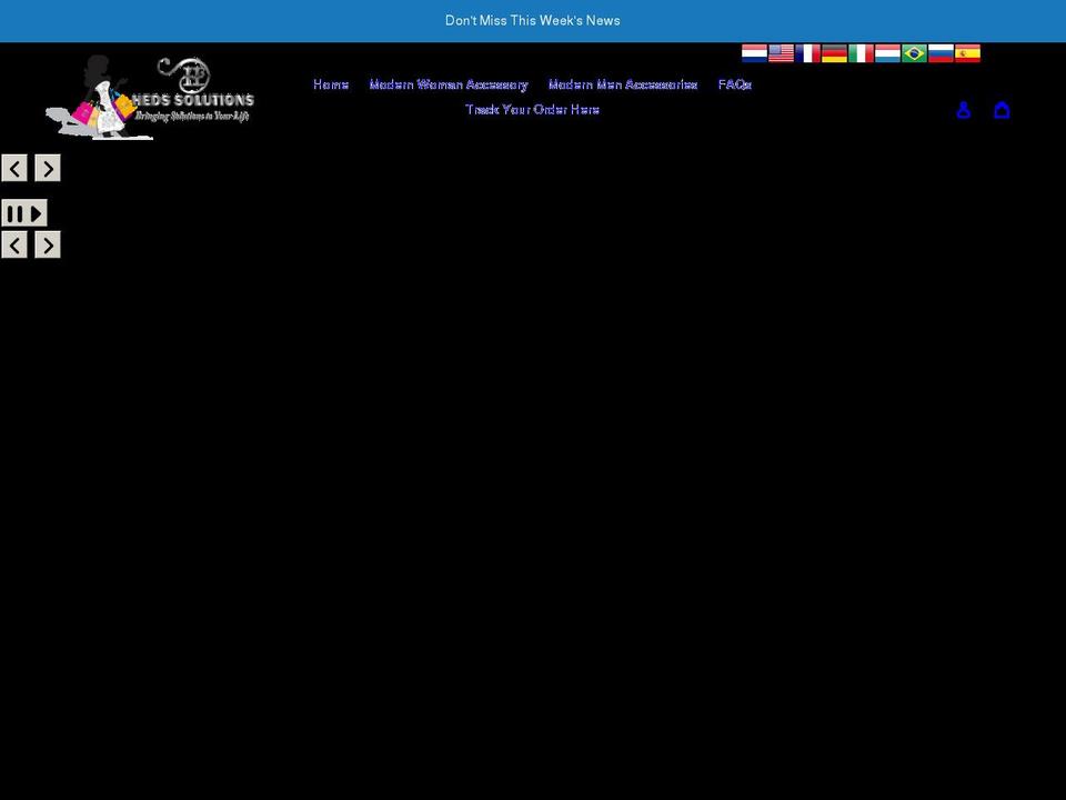 hedssolutions.com shopify website screenshot