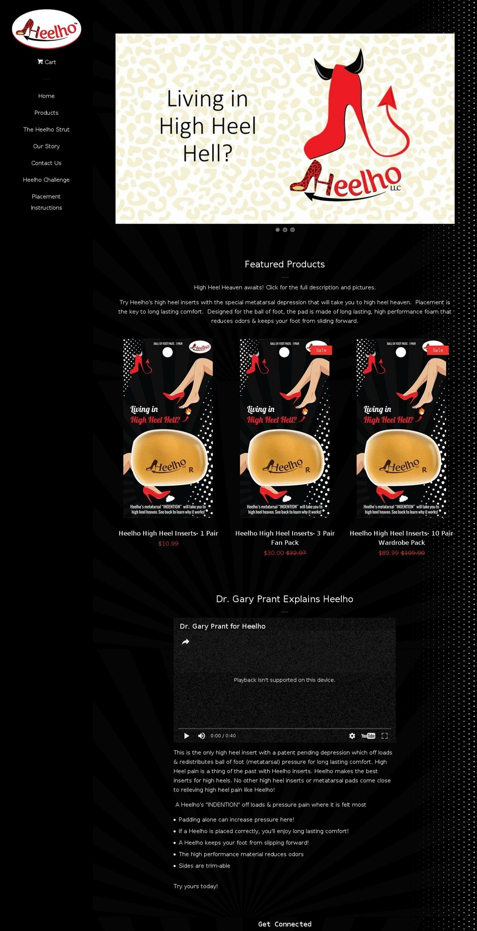 Taste Shopify theme site example heelho.com