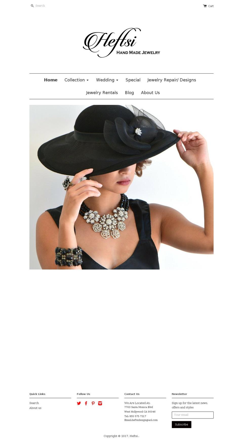 heftsi.com shopify website screenshot