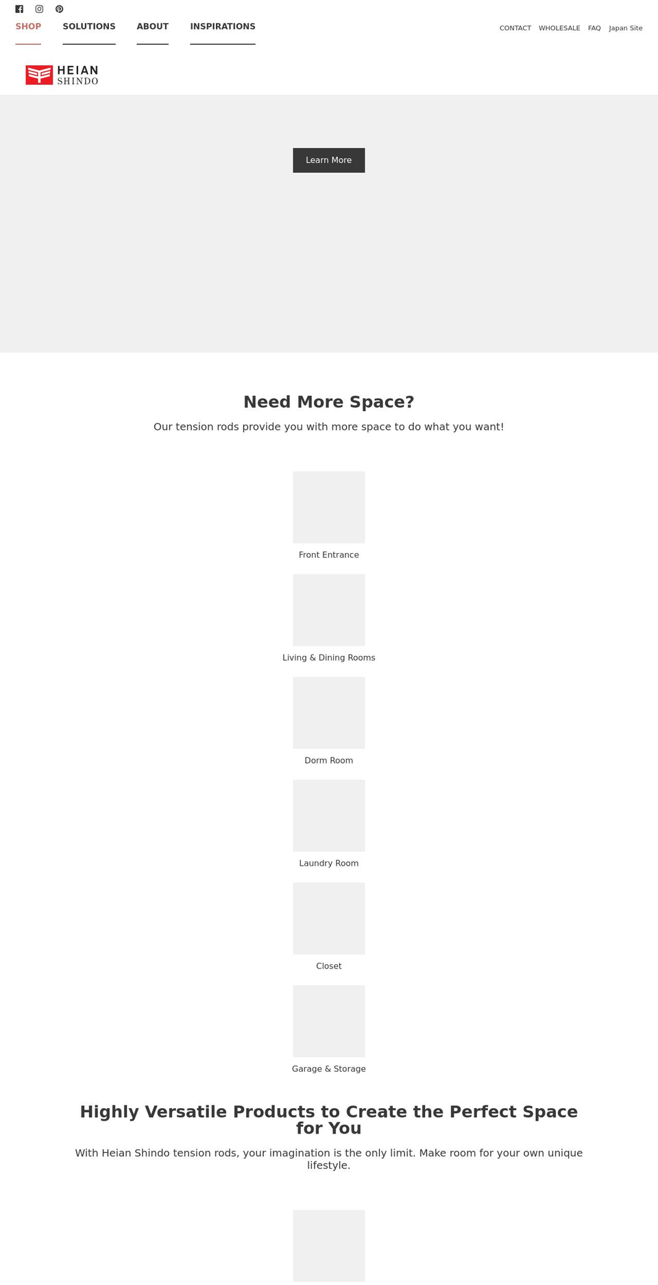 heianshindo.com shopify website screenshot