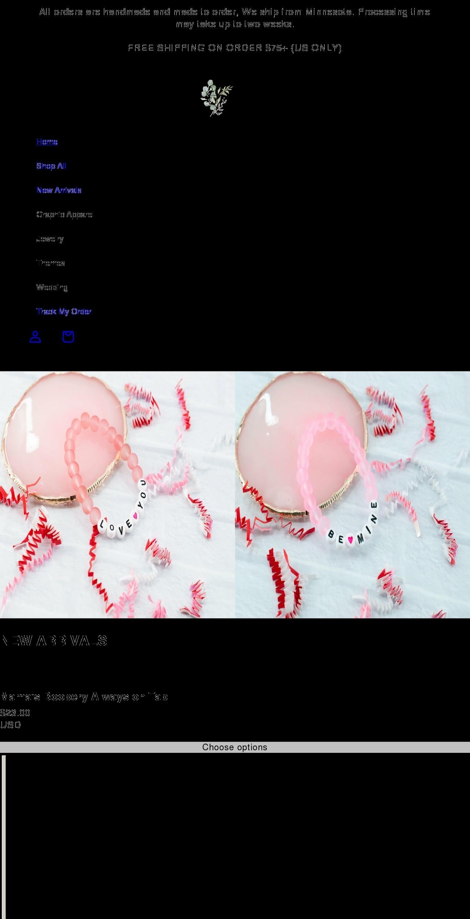 heidijocreations.com shopify website screenshot