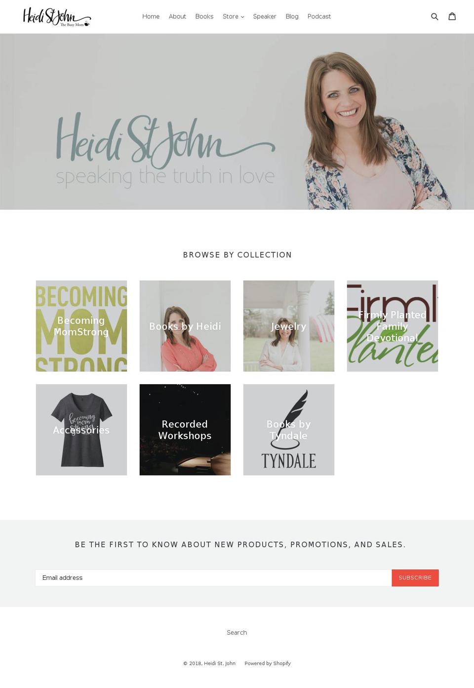 heidistjohn.store shopify website screenshot