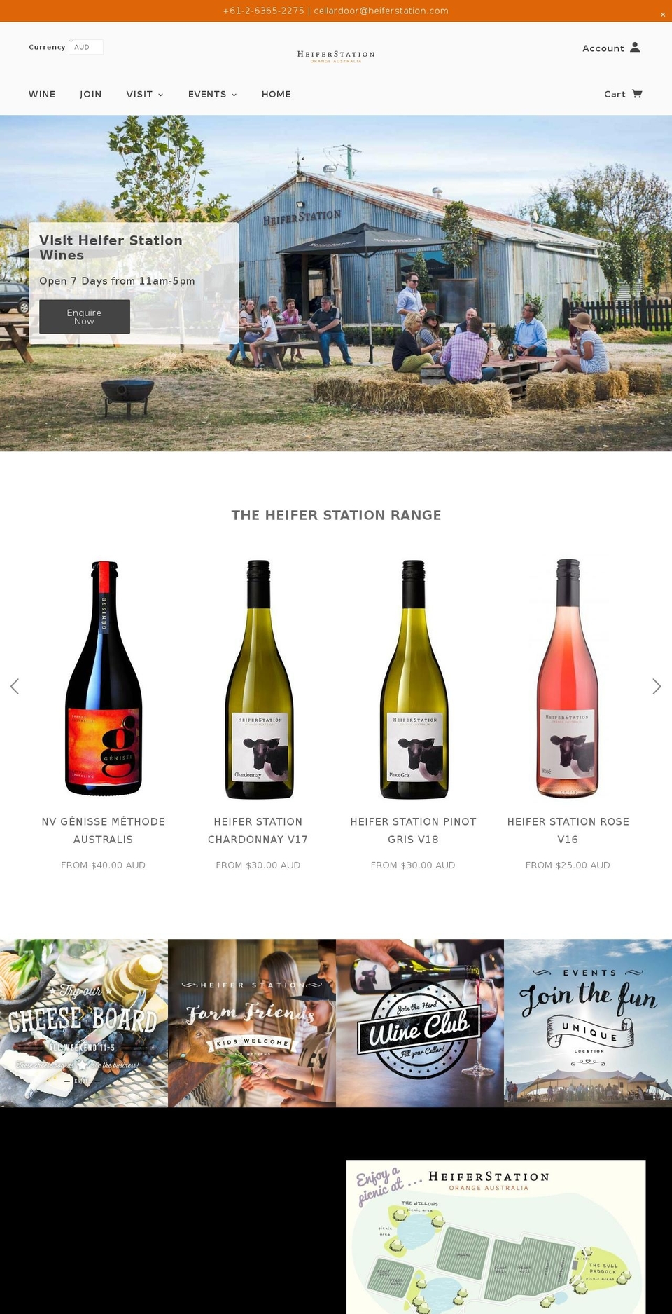 heiferstation.com.au shopify website screenshot