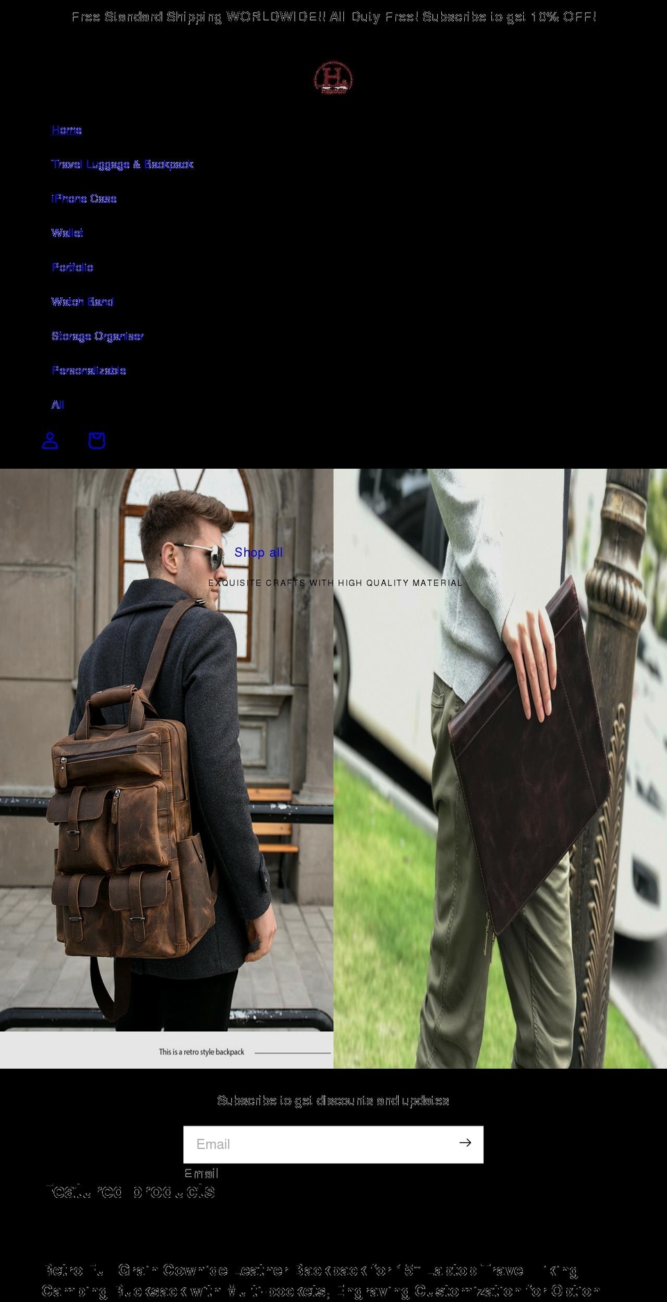 heilolio.com shopify website screenshot