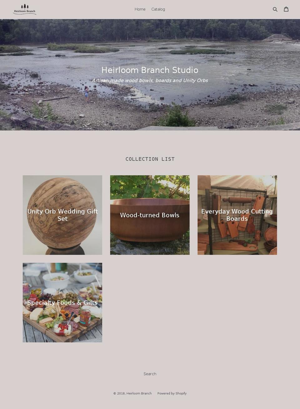 heirloombranch.com shopify website screenshot