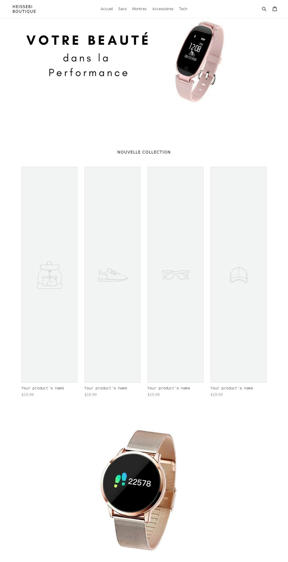 heissebi.com — Shopify storefront screenshot