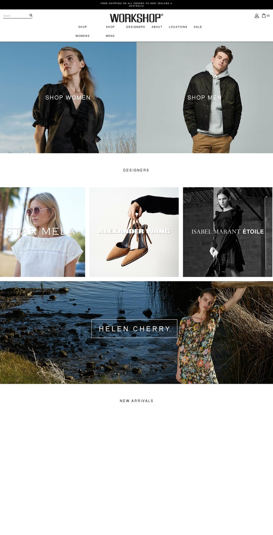 helencherry.com — Shopify storefront screenshot